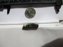Load image into Gallery viewer, 37.2 ct. (28x24x6 mm) Natural Blue Boy Black Variscite Cabochon Gemstone, # JG 77