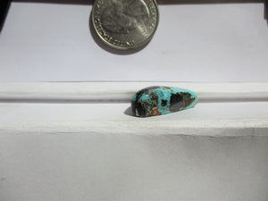 18.5ct. (24x14x8 mm) 100% Natural Qingu Mine (Hubei) Turquoise Gemstone # 1DN 23
