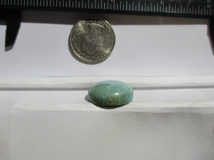 27.1 ct (24x21x7 mm) Stabilized Web #8 Turquoise, Cabochon Gemstone, # 1DP 38