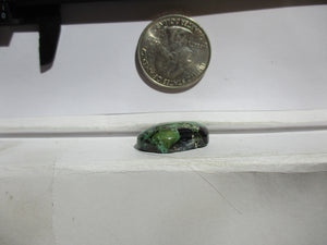 18.4 ct. (22x15x7 mm) 100% Natural Qingu Mine Turquoise Gemstone # 1DN 05