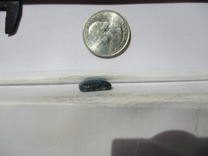 6.9 ct. (15x12x5 mm) Stabilized Cloud Mountain (Hubei) Turquoise Cabochon, Gemstone, # 1EA 95