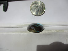 Load image into Gallery viewer, 38.1 ct. (25x22.5x8 mm) Stabilized Cloud Mountain (Hubei) Turquoise Cabochon, Gemstone, # 1EE 22