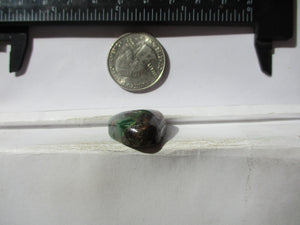 33.1 ct. (24x21x9) Natural Qinggu Mine (Hubei) Turquoise Cabochon, Gemstone, 1ER 92