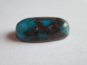 7.80 ct (17x9x5 mm) Natural High Grade Bisbee Turquoise Cabochon Gemstone # DL 009