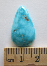 Load image into Gallery viewer, 16.40 ct (27x16x5 mm) Natural Morenci Turquoise Cabochon Gemstone # DK 007