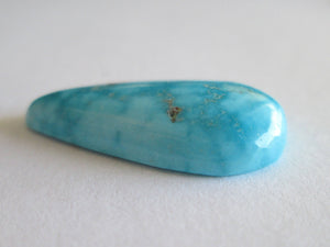 16.40 ct (27x16x5 mm) Natural Morenci Turquoise Cabochon Gemstone # DK 007