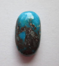 Load image into Gallery viewer, 7.80 ct (17x9x5 mm) Natural High Grade Bisbee Turquoise Cabochon Gemstone # DL 009