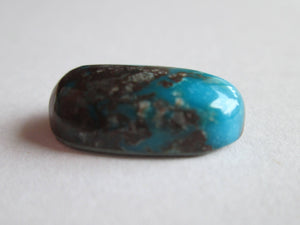 7.80 ct (17x9x5 mm) Natural High Grade Bisbee Turquoise Cabochon Gemstone # DL 009