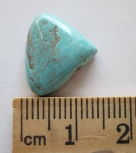8.40 ct. (16x14.5x5 mm) Natural Bisbee Turquoise Cabochon Gemstone, # 1AM 032