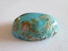 Load image into Gallery viewer, 16.40 ct. (17x16x7 mm) 100% Natural Qingu 680 ,Hubei, Turquoise Gemstone, # DV 067