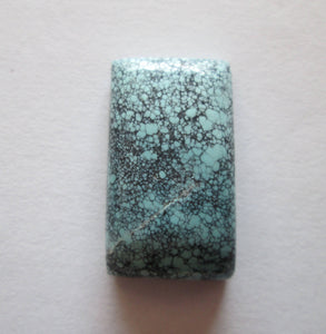 26.70 ct. (25x14.5x7 mm) 100% Natural Qingu 680 Web ,Hubei, Turquoise Gemstone, # DV 078
