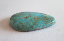 Load image into Gallery viewer, 16.80 ct Natural Nevada Blue Turquoise, 26x19x4mm, Cabochon Gemstone, # DS 008