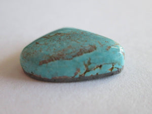 8.40 ct. (16x14.5x5 mm) Natural Bisbee Turquoise Cabochon Gemstone, # 1AM 032