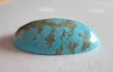 Load image into Gallery viewer, 26.60 ct. (31x17x8 mm) Stabilized Kingman Turquoise Cabochon Gemstone, 1AK 018