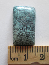 Load image into Gallery viewer, 26.70 ct. (25x14.5x7 mm) 100% Natural Qingu 680 Web ,Hubei, Turquoise Gemstone, # DV 078