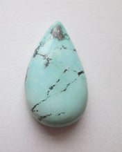 Load image into Gallery viewer, 24.70 (29x17x7 mm) Natural Turquoise Mountain Cabochon Gemstone, # 1AS 059