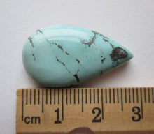 Load image into Gallery viewer, 24.70 (29x17x7 mm) Natural Turquoise Mountain Cabochon Gemstone, # 1AS 059