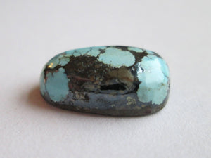 16.00 (17x12x6 mm) Natural Turquoise Mountain Cabochon Gemstone, # 1AS 065