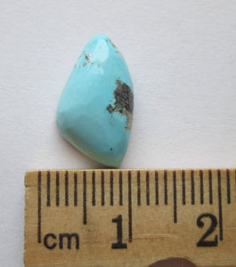 4.70 (16x10x4.5 mm) Natural Turquoise Mountain Cabochon Gemstone, # 1AS 074