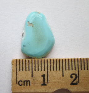 5.60 (16x12x3.5 mm) Natural Turquoise Mountain Cabochon Gemstone, # 1AS 080