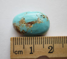 Load image into Gallery viewer, 13.90 (19.5x14x6 mm) Natural Turquoise Mountain Cabochon Gemstone, # 1AS 095