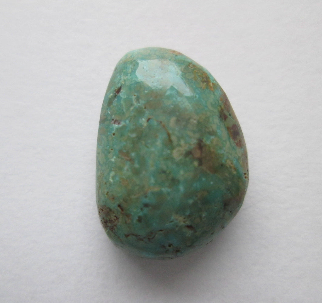 8.50 ct. (16x11x6 mm) Natural Bisbee Turquoise Cabochon Gemstone, # 1AX 043