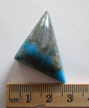 Load image into Gallery viewer, 44.90 ct. (38x22x10.5 mm) Stabilized Kingman Turquoise Cabochon Gemstone, 1AY 033