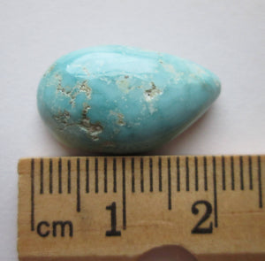 14.20 (21x12x7 mm) Natural Turquoise Mountain Cabochon Gemstone, # 1AS 068