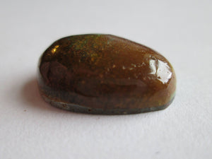 11.40 ct. (17x13x6 mm) Natural Bonanza Turquoise Cabochon Gemstone, # 1AT 022