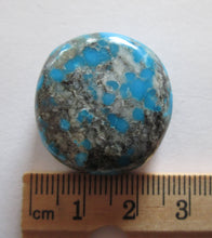 Load image into Gallery viewer, 64.90 ct. (26x25x11.5 mm) Stabilized Kingman Turquoise Cabochon Gemstone, 1AY 024