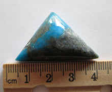 Load image into Gallery viewer, 44.90 ct. (38x22x10.5 mm) Stabilized Kingman Turquoise Cabochon Gemstone, 1AY 033