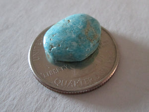 9.10 ct. (16x13x5 mm) 100% Natural Sierra Nevada Turquoise Cabochon Gemstone, # 1BX 052