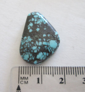 21.10 ct. (25x17x5.5 mm) 100% Natural Yungaishi, Hubei, Turquoise Gemstone, # 1CF 043