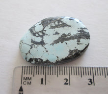 Load image into Gallery viewer, 29.80 ct. (31x25x5.5 mm) 100% Natural Yungaishi, Hubei, Turquoise Gemstone, # 1CF 048