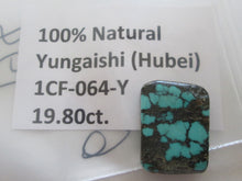 Load image into Gallery viewer, 19.80 ct. (21x15x5 mm) 100% Natural Yungaishi, Hubei, Turquoise Gemstone, # 1CF 064