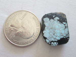 17.80 ct. (20.5x16x5 mm) 100% Natural Yungaishi, Hubei, Turquoise Gemstone, # 1CF 073