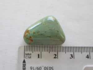 29.40 ct. (23x18x9.5 mm) Stabilized Qingu Mine (Hubei) Turquoise Cabochon, Gemstone, 1CG 031
