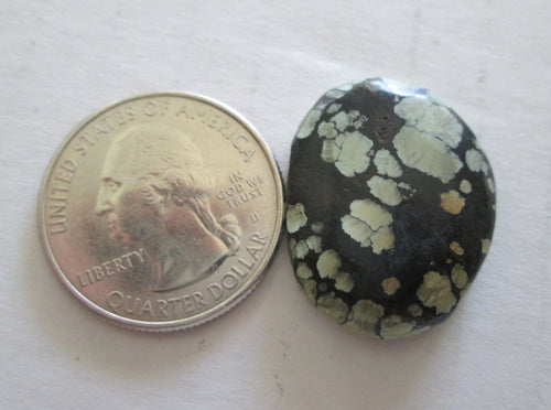 21.80 ct. (26x21x5.5 mm)  100% Natural Qingu Mine, Hubei Turquoise Cabochon Gemstone, # 1CE 061