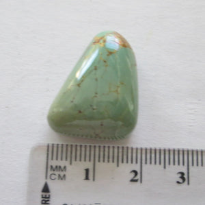 29.40 ct. (23x18x9.5 mm) Stabilized Qingu Mine (Hubei) Turquoise Cabochon, Gemstone, 1CG 031