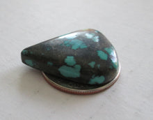 Load image into Gallery viewer, 30.10 ct. (28x22x6 mm) 100% Natural Yungaishi (Hubei) Turquoise Gemstone, # 1CH 046