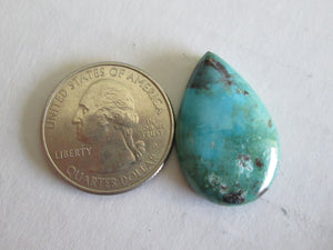 22.30 ct. (27x18x6 mm) Natural Bisbee Turquoise Cabochon Gemstone, # 2AC 019
