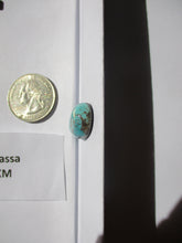 Load image into Gallery viewer, 13.5 ct (20x14x7 mm)  Natural King Manassa Turquoise Cabochon Gemstone, AM 075