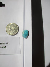 Load image into Gallery viewer, 13.5 ct (20x14x7 mm)  Natural King Manassa Turquoise Cabochon Gemstone, AM 075