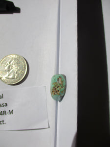 16.8 ct (17x15x7.5 mm)  Natural Manassa Turquoise Cabochon Gemstone, PP 094