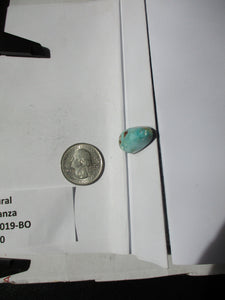 24.2 ct. (28x13x8.5 mm) Natural Bonanza Turquoise Cabochon Gemstone, # AW 019