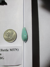 Load image into Gallery viewer, 20.0 ct (25.5x15.5x8 mm)  Natural Blue Gem (Battle MTN) Turquoise Cabochon Gemstone, AR 066