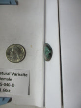 Load image into Gallery viewer, 11.6 ct. (22x17x5 mm) 100% Natural Damele Variscite Cabochon Gemstone, # 2AG 040 S