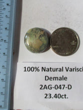 Load image into Gallery viewer, 23.4 ct. (21x20x7.5 mm) 100% Natural Damele Variscite Cabochon Gemstone, # 2AG 047 S