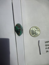 Load image into Gallery viewer, 26.5 ct. (30x24x4 mm)  100% Natural Qingu Mine (Hubei) Turquoise Gemstone, FI 015