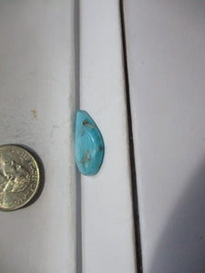 12.5 ct. (24x17x3.5 mm) 100% Natural Nacozari (Naco) Turquoise Cabochon Gemstone, # 2AH 030 s